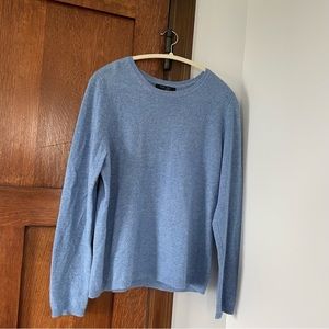 Light Blue Cashmere Sweater